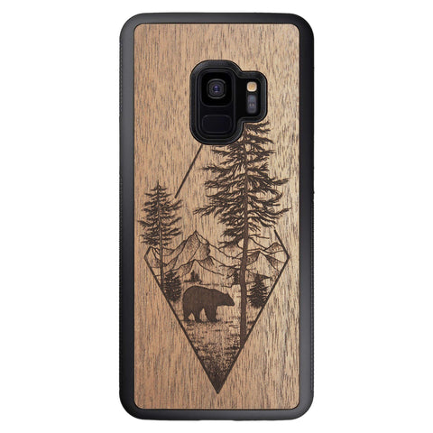 Wooden Case for Samsung Galaxy S9 Woodland