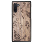 Wooden Case for Samsung Galaxy Note 10 Botanical