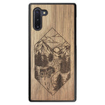 Wooden Case for Samsung Galaxy Note 10 Mountain Road