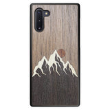 Wooden Case for Samsung Galaxy Note 10 Mountain
