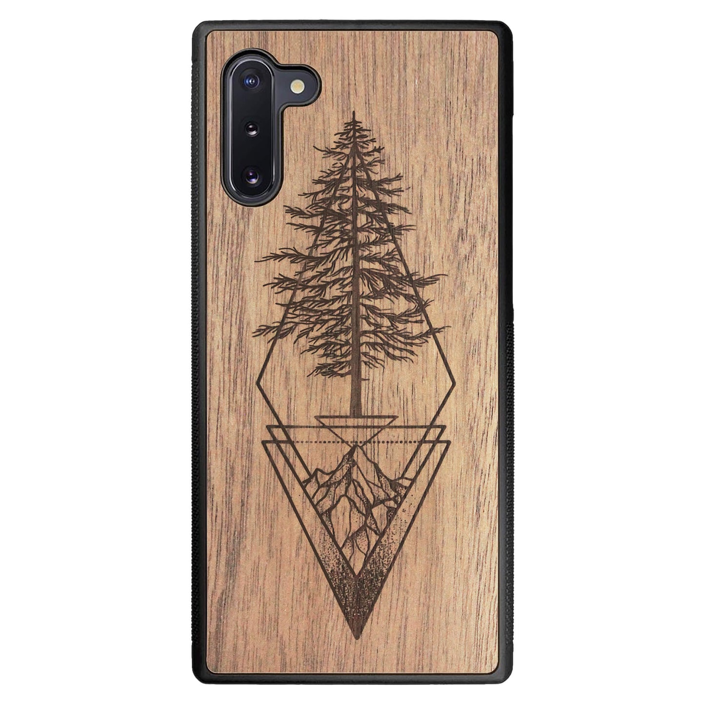 Wooden Case for Samsung Galaxy Note 10 Picea