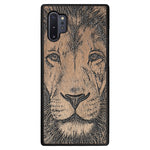 Wooden Case for Samsung Galaxy Note 10 Plus Lion face