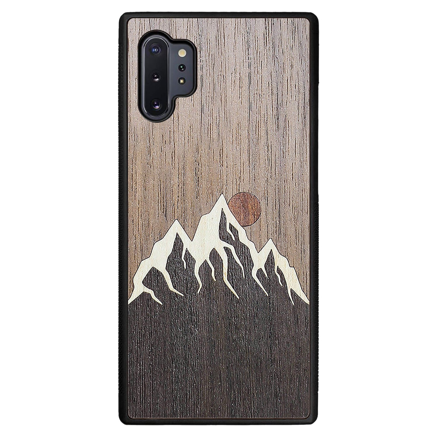Wooden Case for Samsung Galaxy Note 10 Plus Mountain