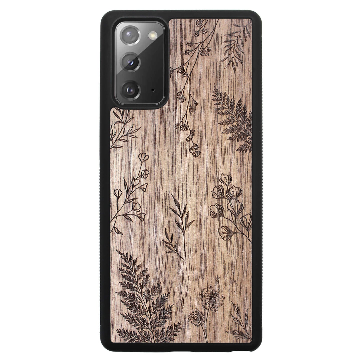 Wooden Case for Samsung Galaxy Note 20 Botanical