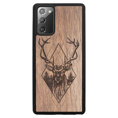 Wooden Case for Samsung Galaxy Note 20 Deer