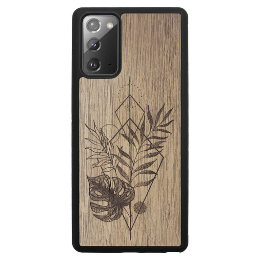 Wooden Case for Samsung Galaxy Note 20 Monstera
