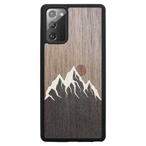 Wooden Case for Samsung Galaxy Note 20 Mountain