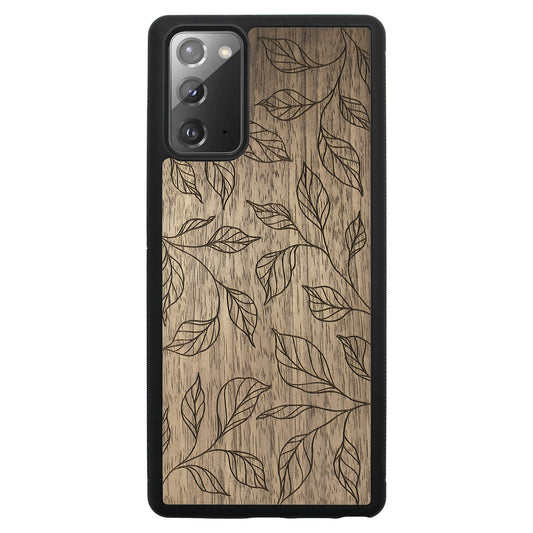Wooden Case for Samsung Galaxy Note 20 Botanical Leaves