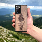 Wood Galaxy Note 9 Case Picea