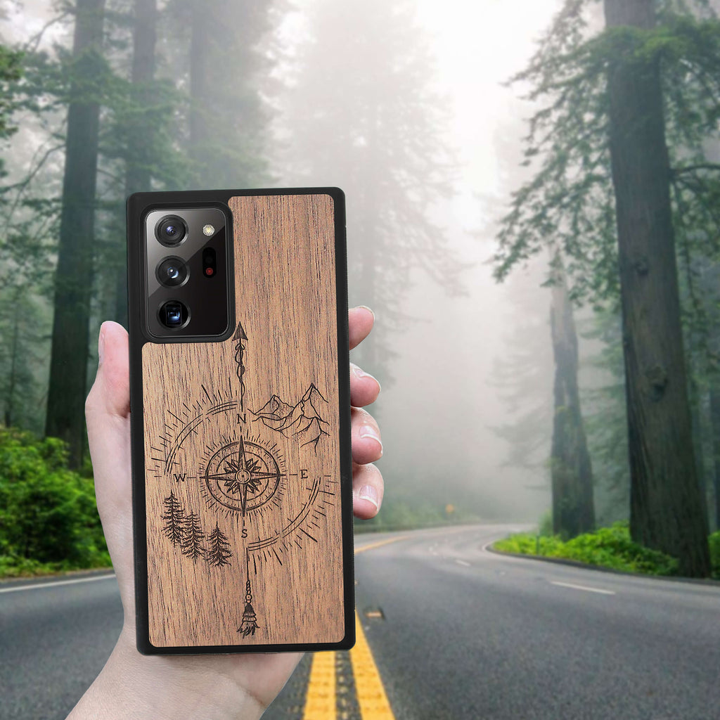 Wood Galaxy Note 10 Plus Case Just Go