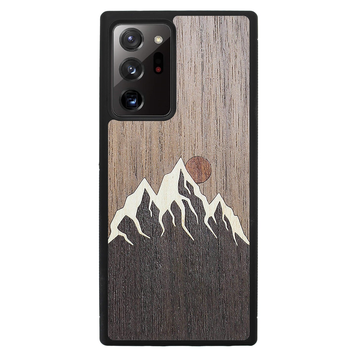 Wooden Case for Samsung Galaxy Note 20 Ultra Mountain