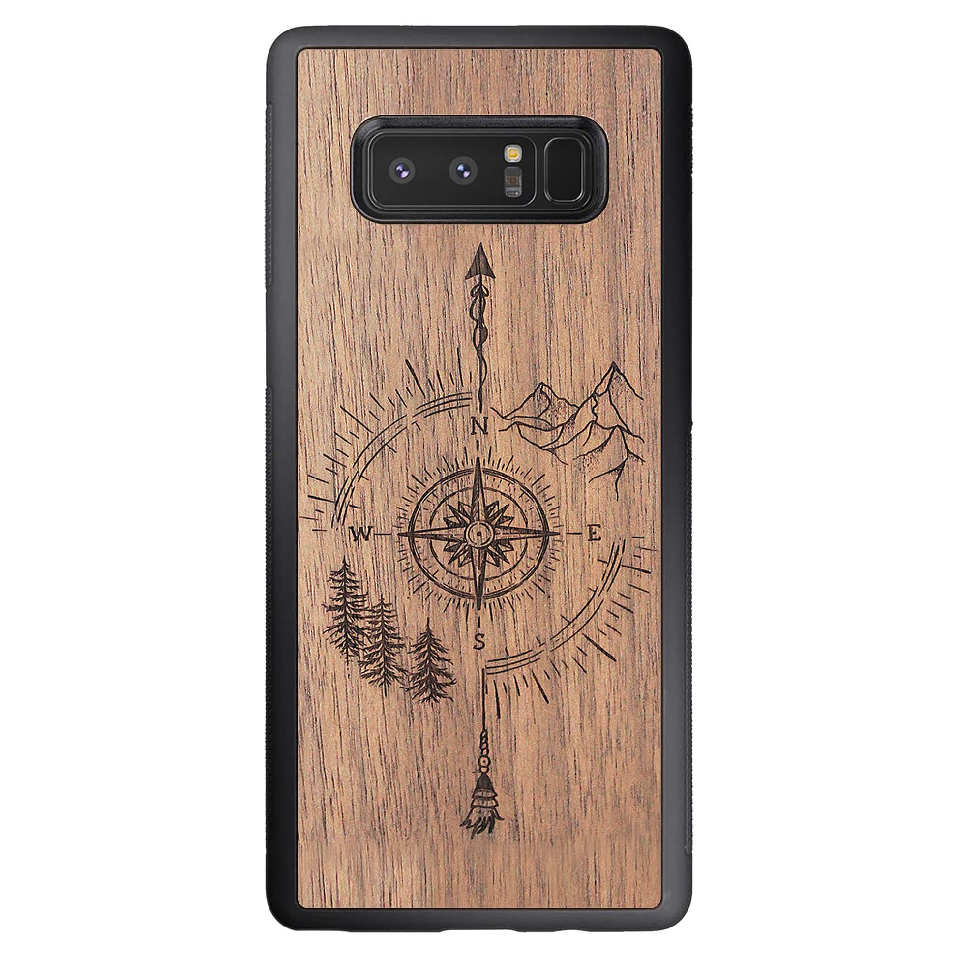 Wooden Case for Samsung Galaxy Note 8 Just Go