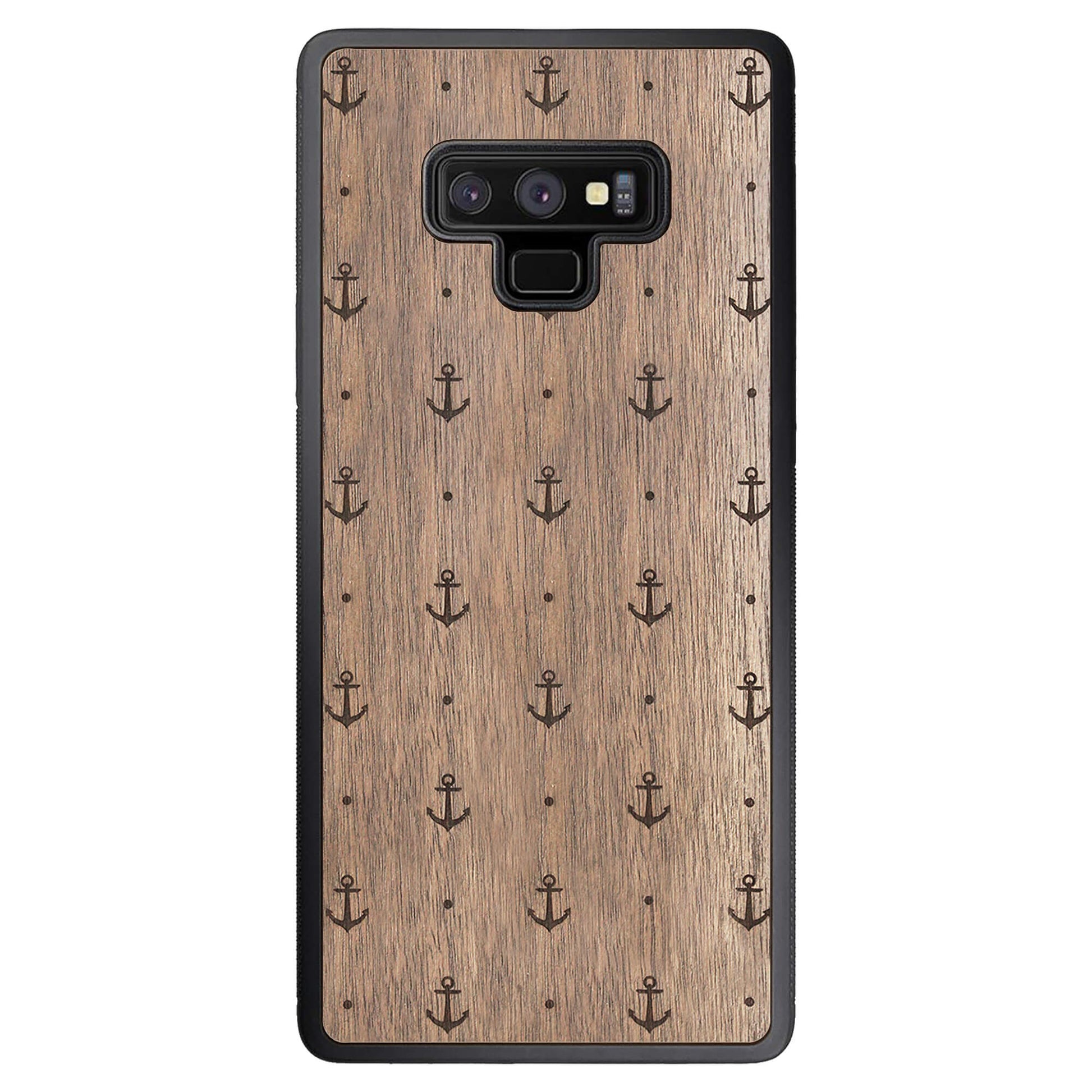 Wooden Case for Samsung Galaxy Note 9 Anchor