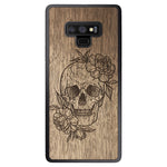 Wooden Case for Samsung Galaxy Note 9 Skull