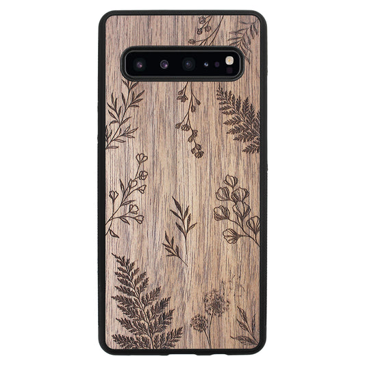 Wooden Case for Samsung Galaxy S10 5G Botanical