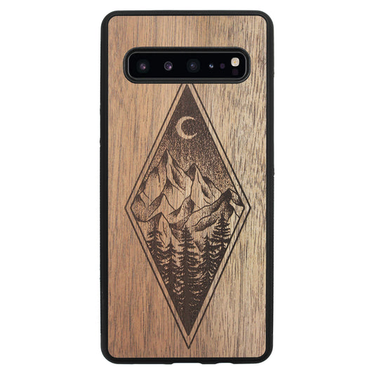 Wooden Case for Samsung Galaxy S10 5G Mountain Night
