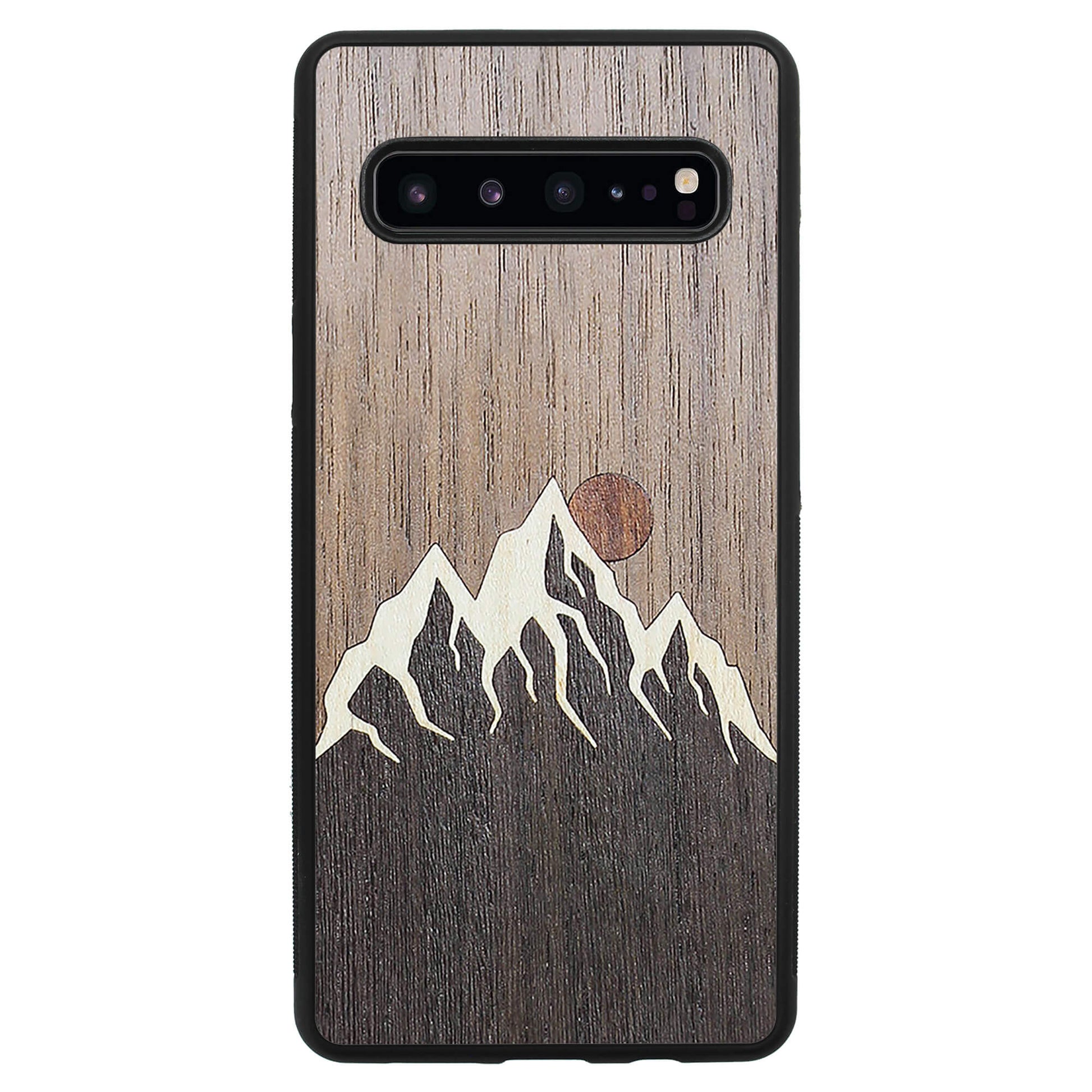 Wooden Case for Samsung Galaxy S10 5G Mountain