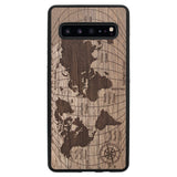Wooden Case for Samsung Galaxy S10 5G World Map