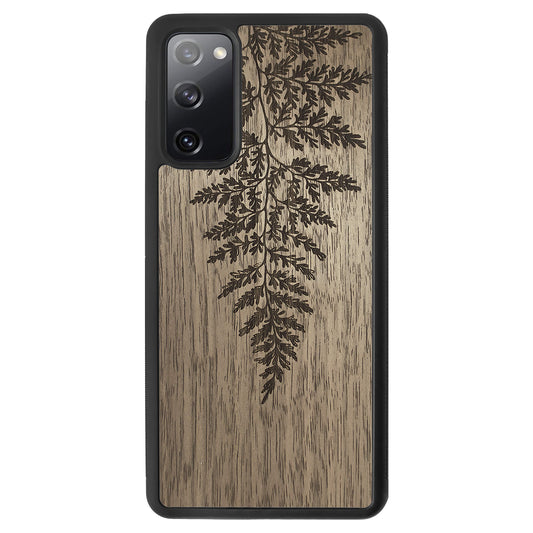 Wooden Case for Samsung Galaxy S20 FE Fern