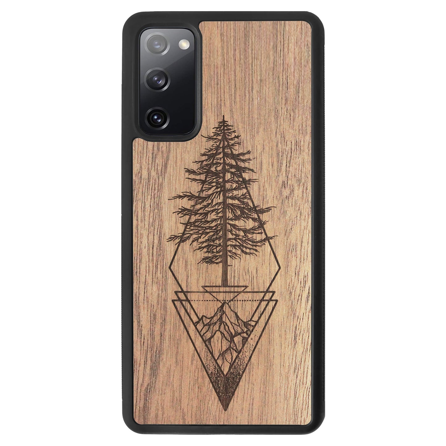 Wooden Case for Samsung Galaxy S20 FE Picea