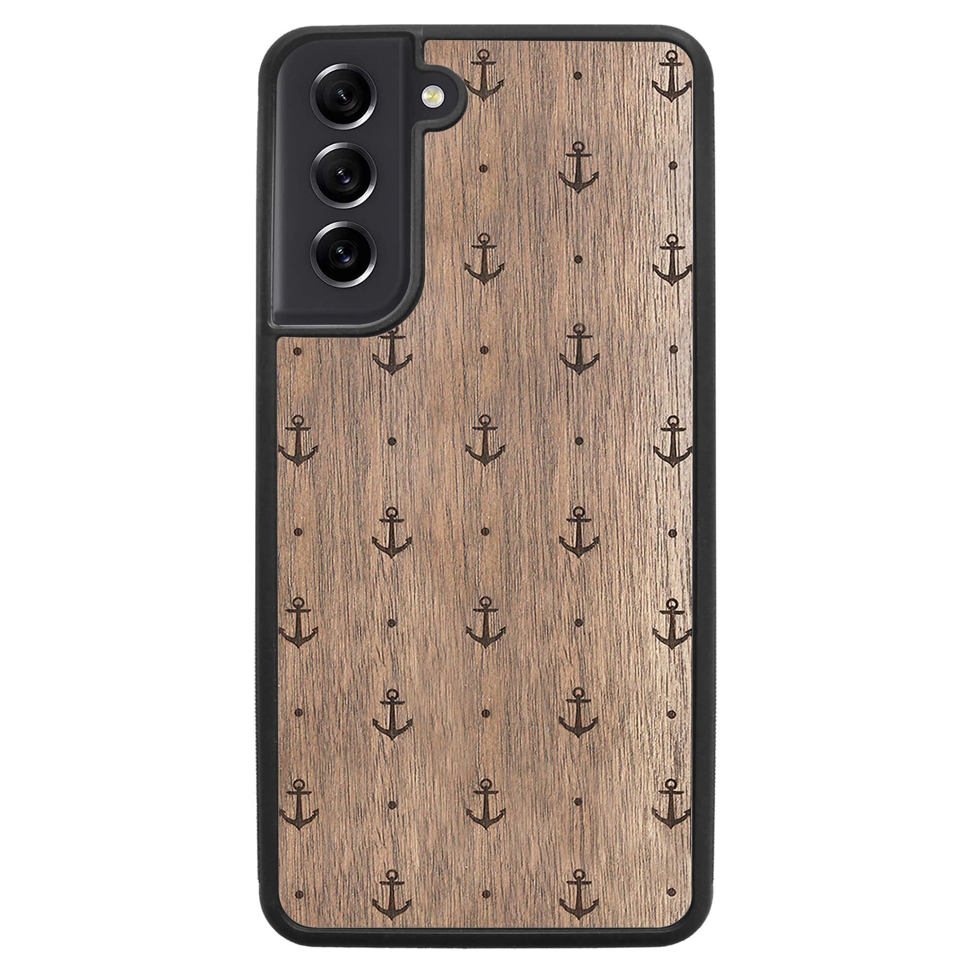 Wooden Case for Samsung Galaxy S21 FE Anchor