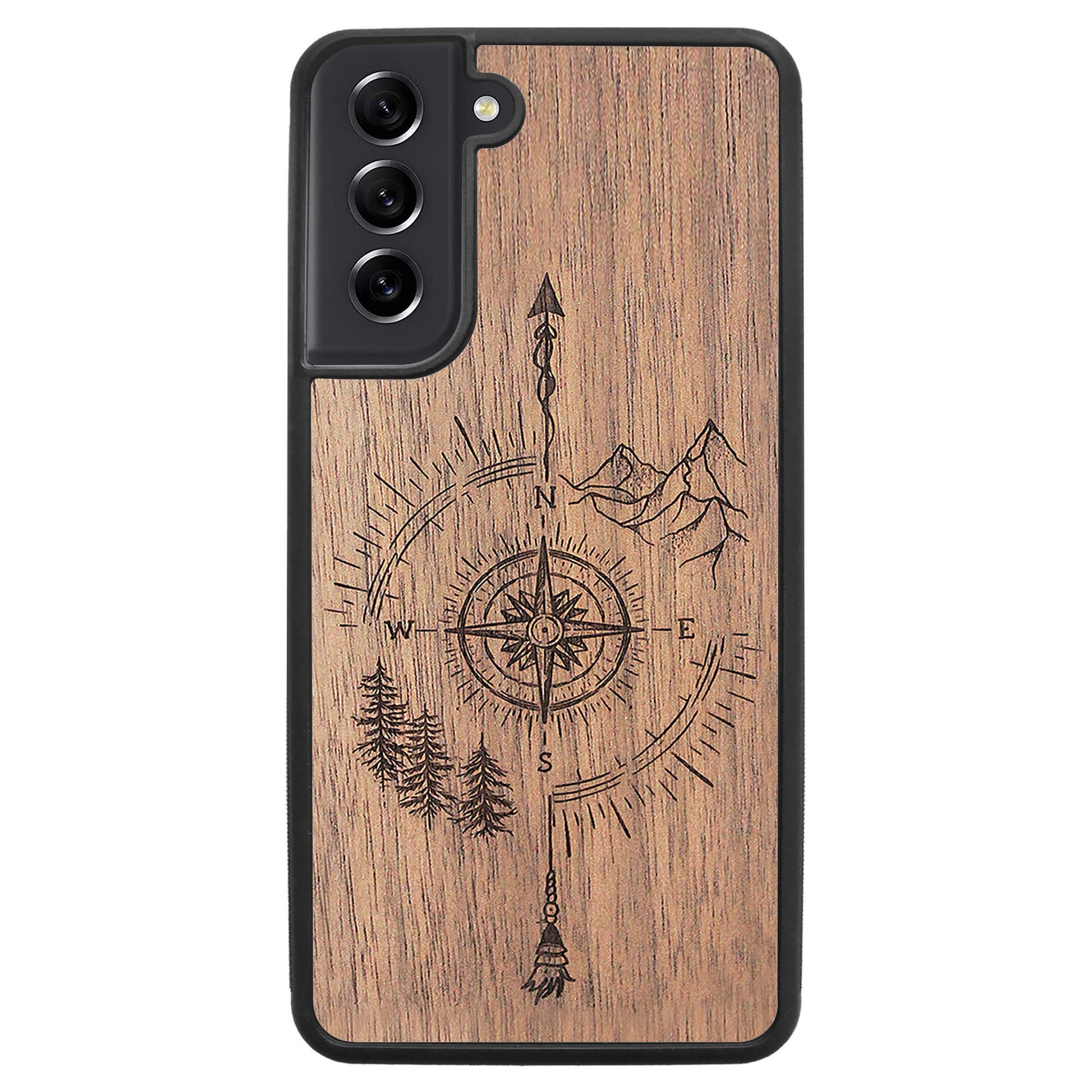 Wooden Case for Samsung Galaxy S21 FE Just Go