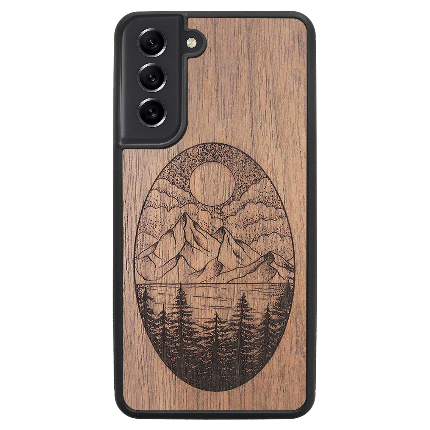 Wooden Case for Samsung Galaxy S21 FE Landscape