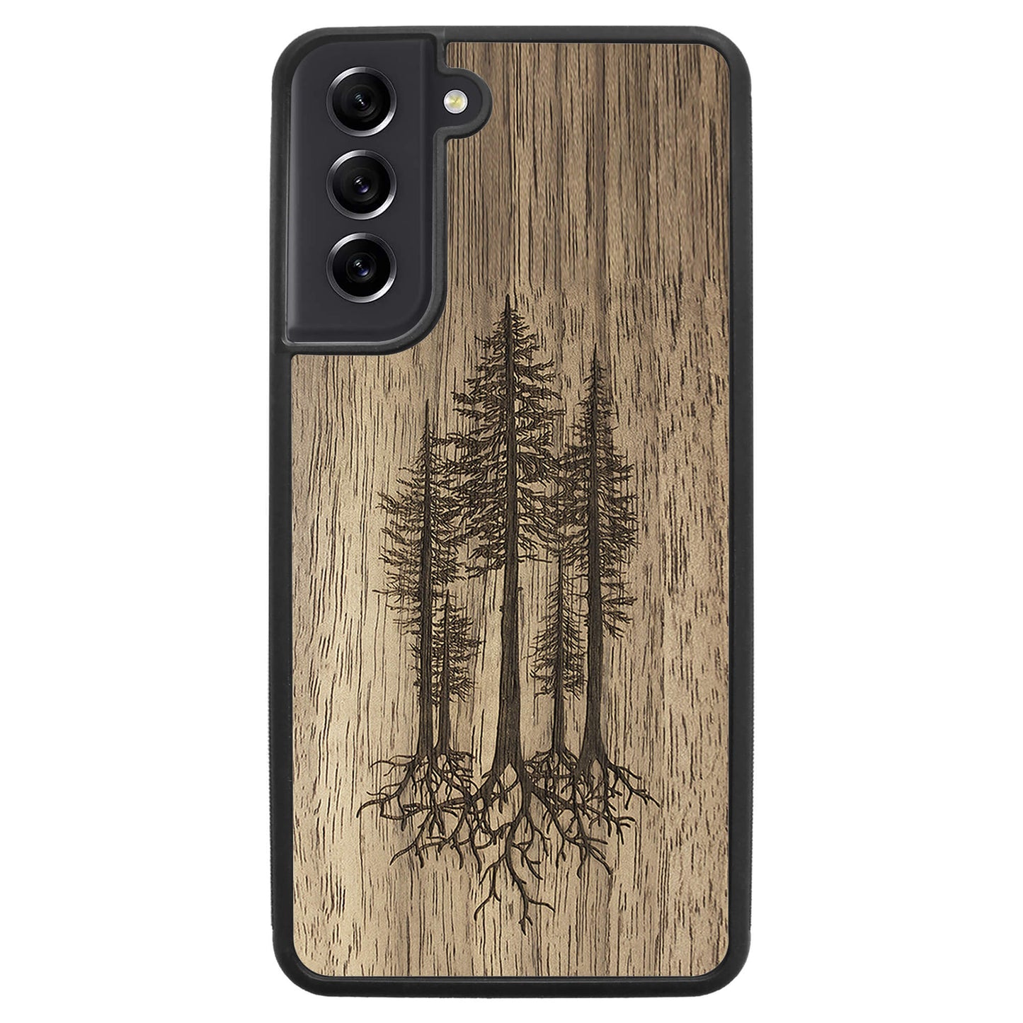 Wooden Case for Samsung Galaxy S21 FE Pines