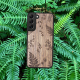 Wood Samsung Galaxy S10e Case Botanical