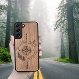 Wood Galaxy S8 Case Just Go