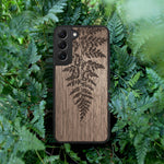 Wood Galaxy S21 FE Case Fern