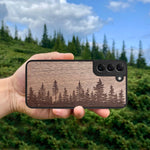 Wood Galaxy S8 Plus Case Forest