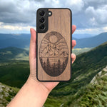 Wood Galaxy S21 Plus Case Landscape