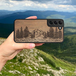 Wood Galaxy S21 Ultra Case Nature