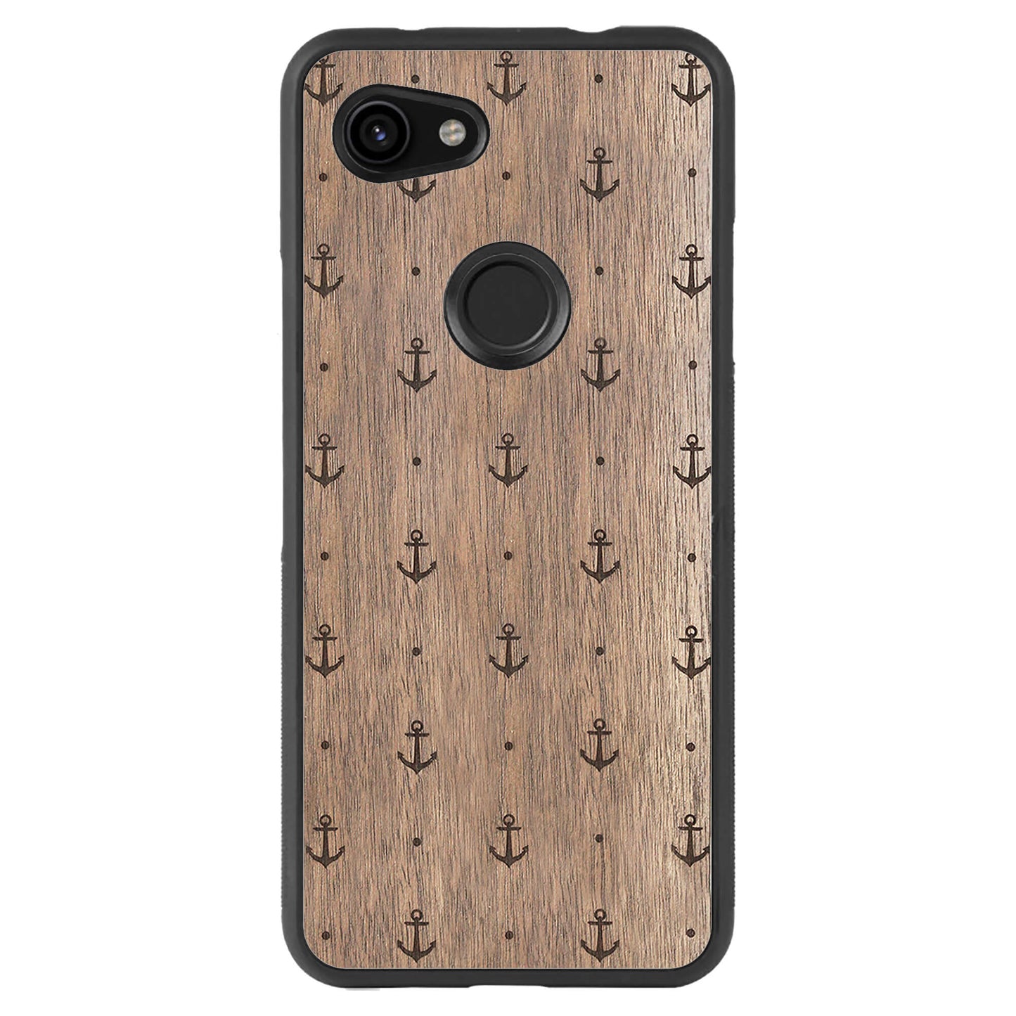 Wooden Case for Google Pixel 3A Anchor