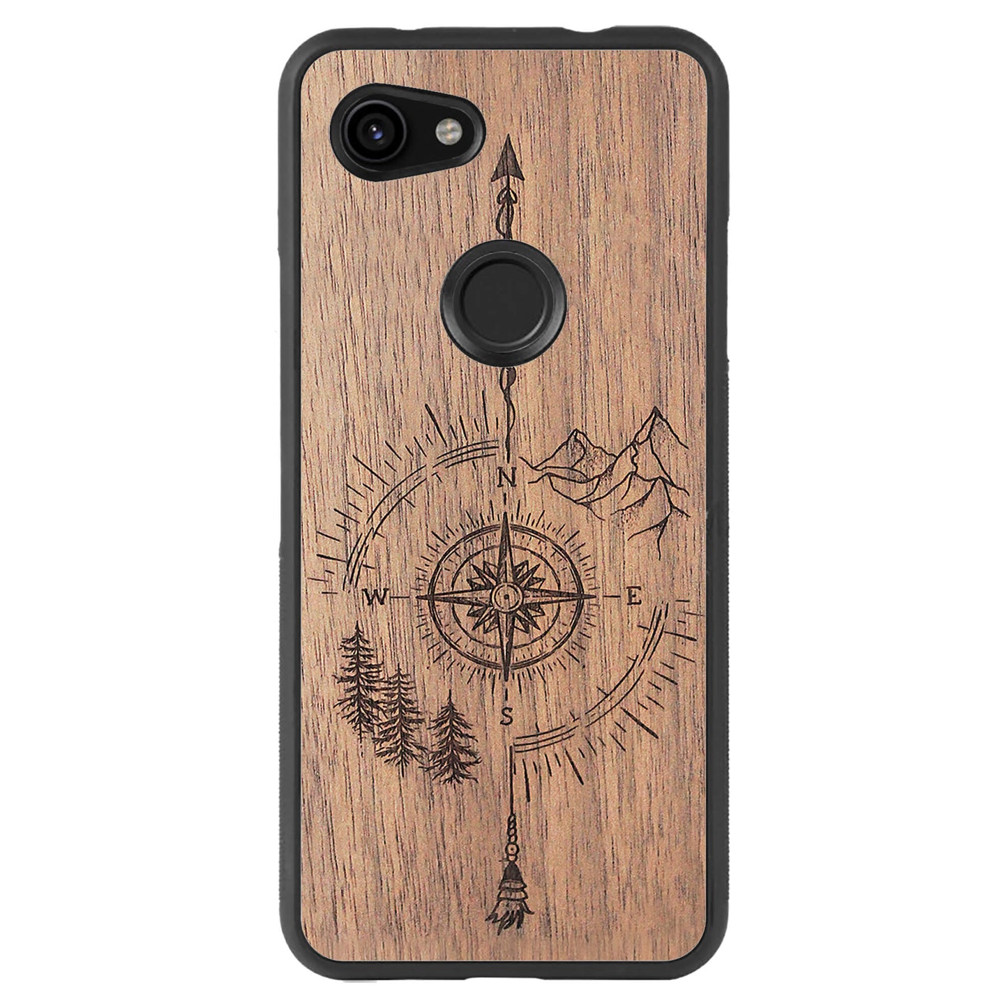 Wooden Case for Google Pixel 3A XL Just Go