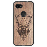 Wooden Case for Google Pixel 3A XL Deer