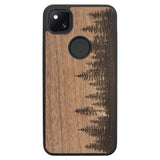 Wooden Case for Google Pixel 4A Forest