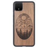 Wooden Case for Google Pixel 4 XL Landscape