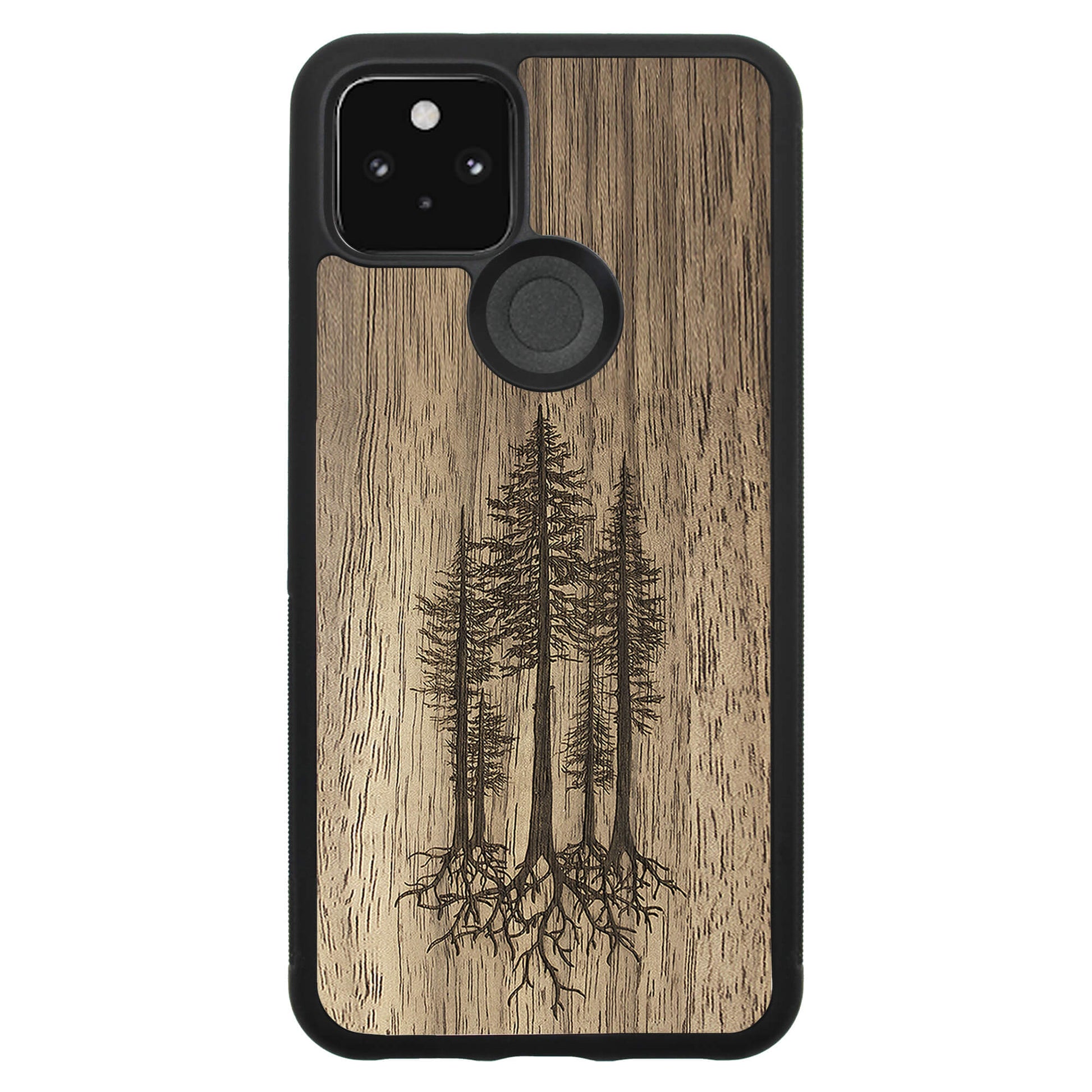 Wood Google Pixel 5 Case Pines