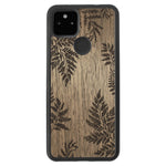 Wooden Case for Google Pixel 5A 5G Botanical Fern