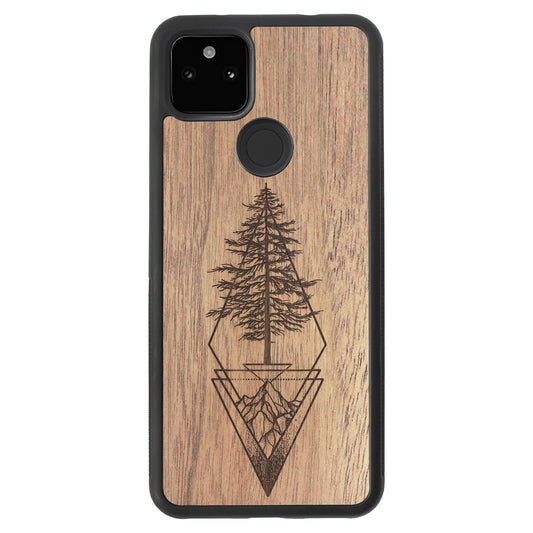 Wooden Case for Google Pixel 5A 5G Picea