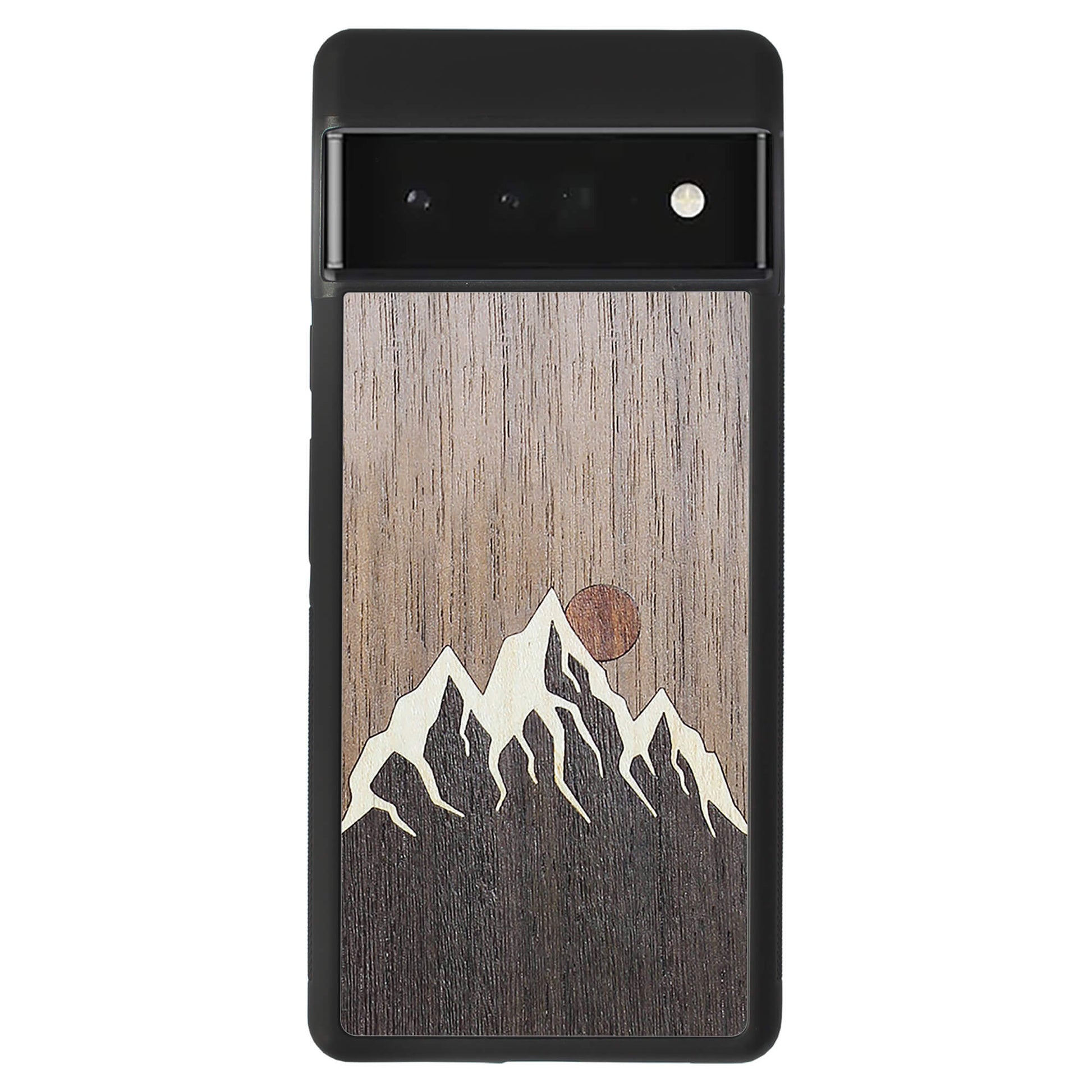 Wooden Case for Google Pixel 6 Pro Mountain