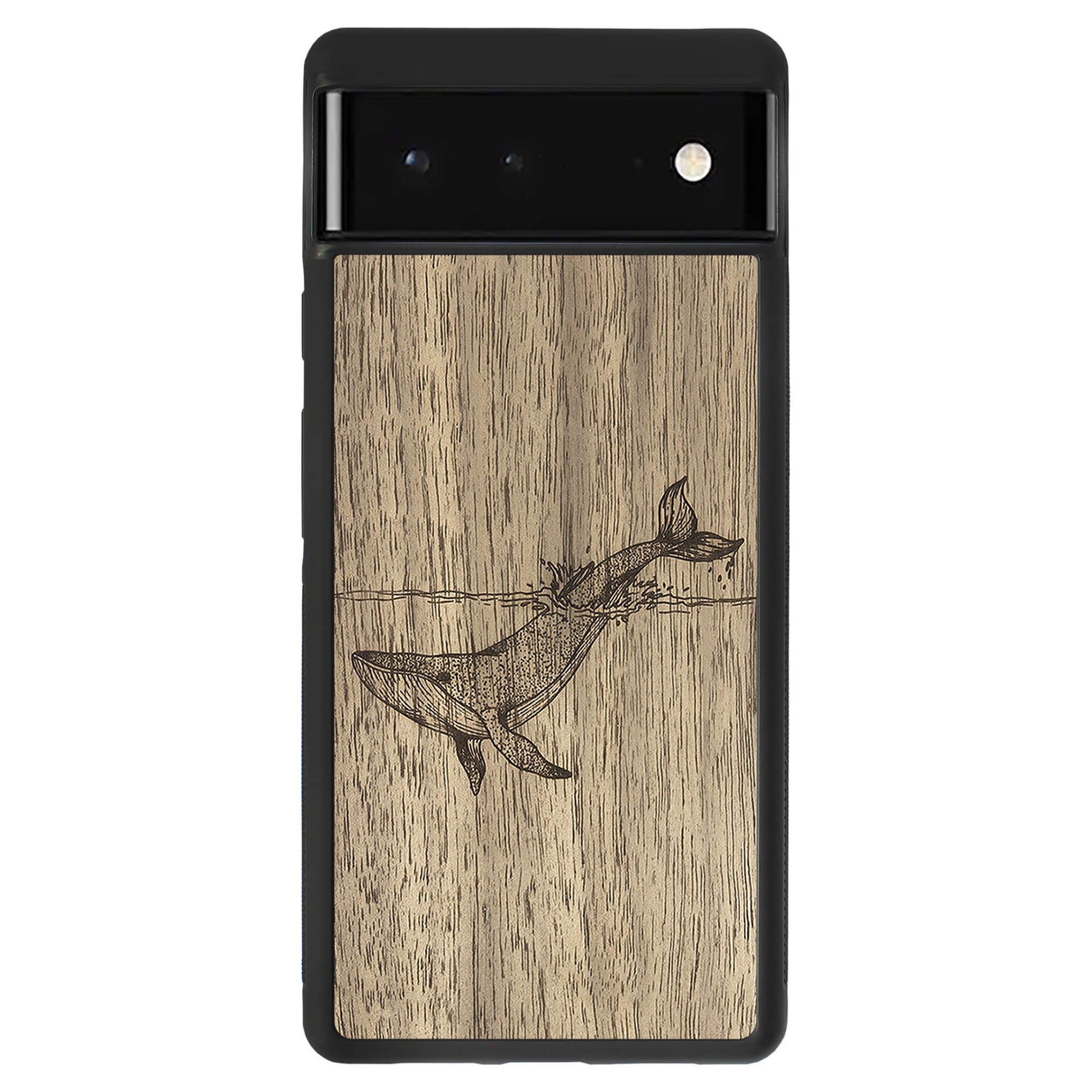 Wooden Case for Google Pixel 6 Whale
