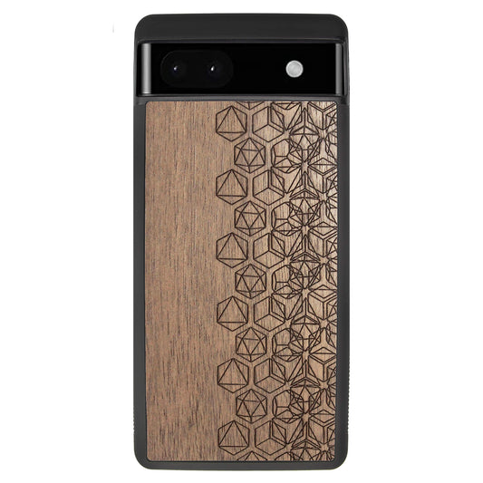 Wooden Case for Google Pixel 6A Geometric