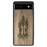Wooden Case for Google Pixel 6A Pines