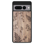Wooden Case for Google Pixel 7 Pro Botanical