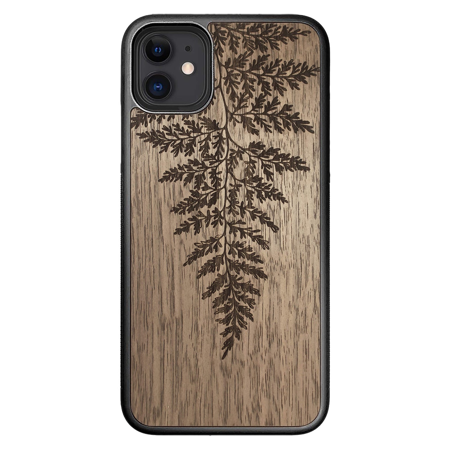 Wooden Case for iPhone 11 Fern