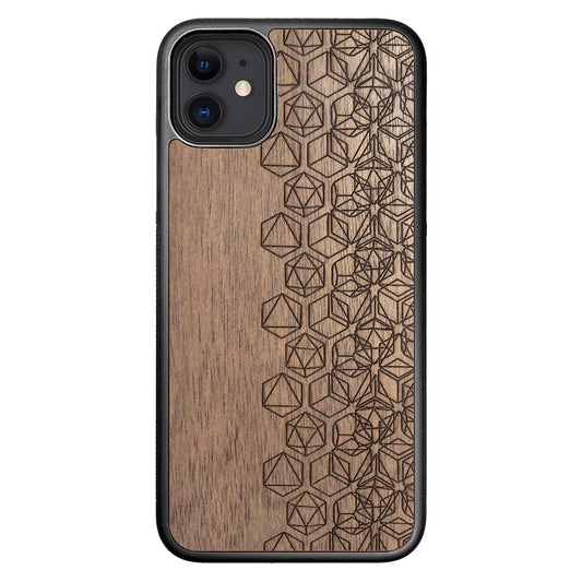 Wooden Case for iPhone 11 Geometric