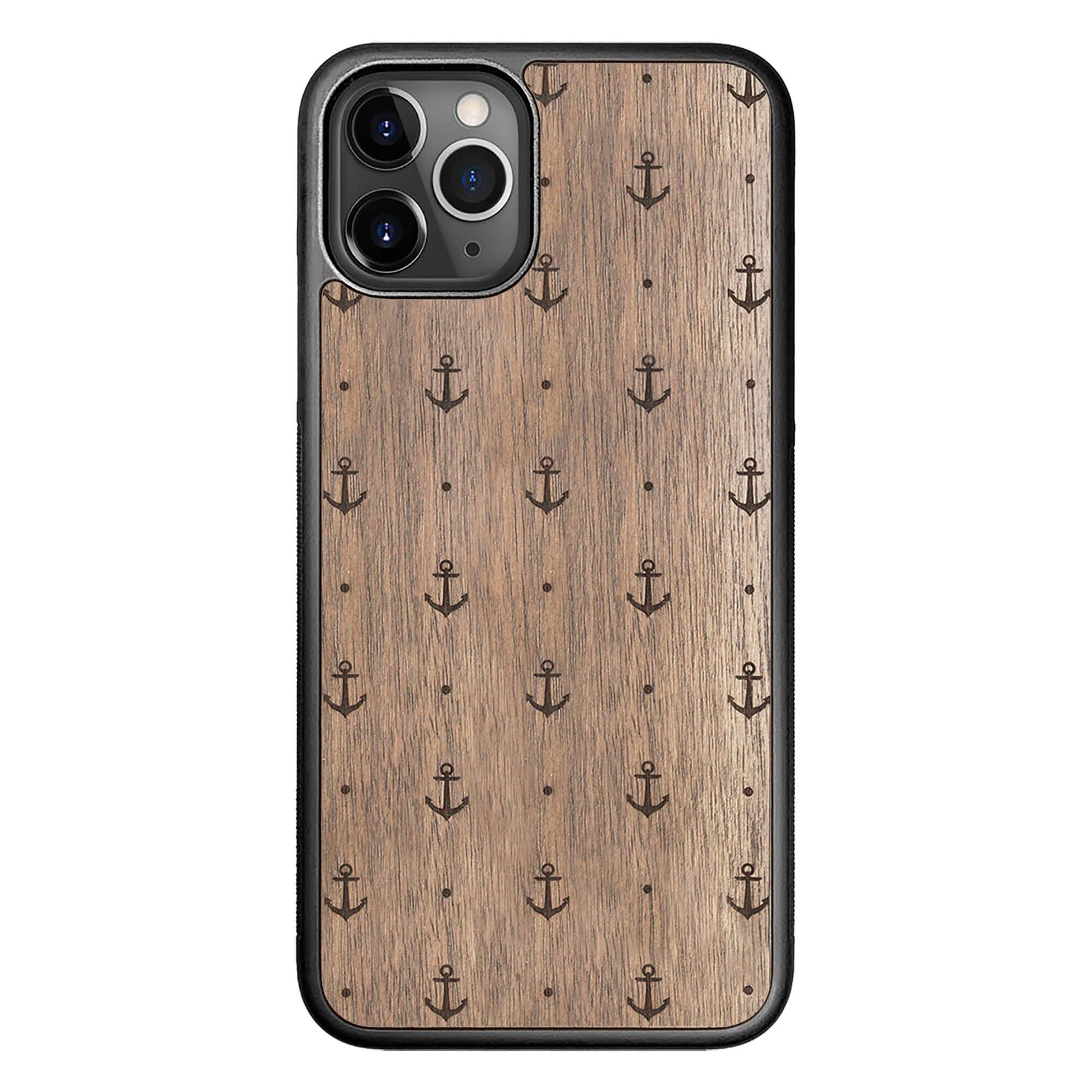 Wooden Case for iPhone 11 Pro Anchor